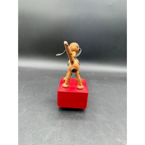 Vintage 1940’s Wooden Push-Button String Puppet “Trix” –Works Like New - Picture 3 of 8